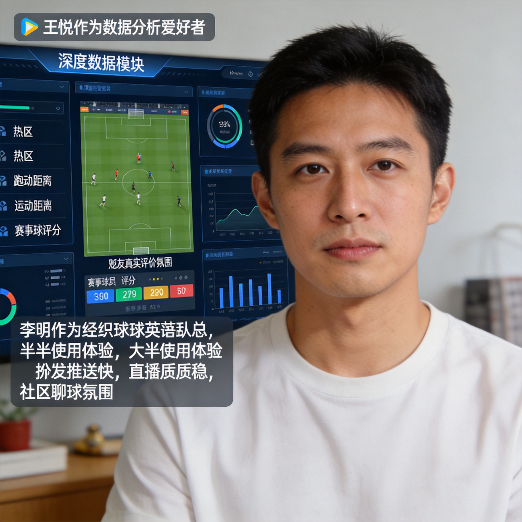 678体育用户 王悦 数据爱好者评价